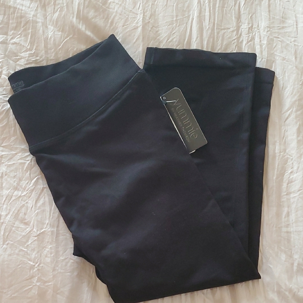 NWT Yummie Gabby Compression Capri Black Legging szL/Xl